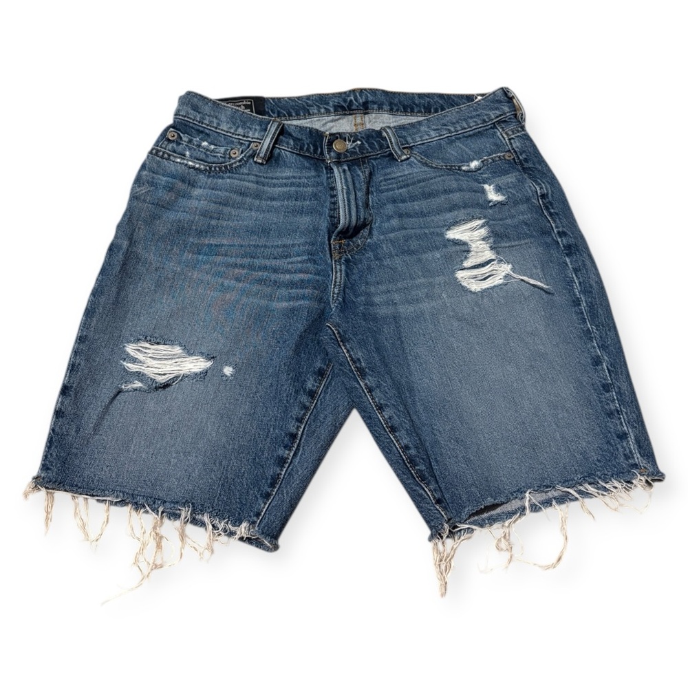 Abercrombie and Fitch Ripped Jean Shorts Men’s Size 30